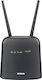 D-Link DWR-920V Ασύρματο 4G Router Wi‑Fi 4 με 2 Θύρες Gigabit