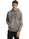 Russell Athletic Men's Sweatshirt with Hood and Pockets Gray