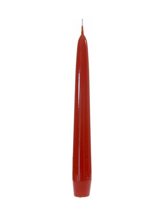 Iliadis Duftkerze Βιέννης Kegel Rot 20cm 12Stück