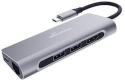 MediaRange USB-C Docking Station με HDMI 4K PD Ethernet (MRCS510)