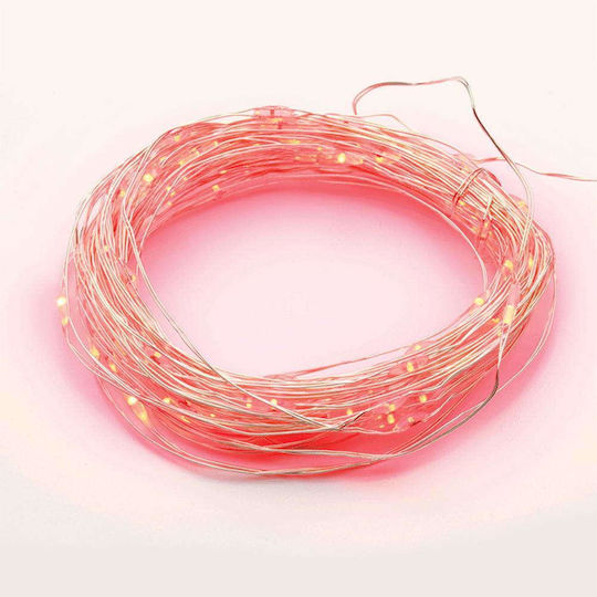 100 Lichterketten LED 13m. Rote in Zeichenfolge 1Stück