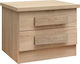 Wooden Bedside Table Playroom Sonoma 40x48x39cm