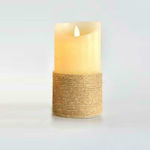 Eurolamp Christmas White Battery Candle 15x7.5cm