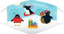 Puckator Christmas Face Covering Penguins 1τμχ