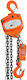 Chain Hoist 10m for Weight Load up to 1t Orange