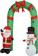 Inflatable Illuminated Santa Claus Electric 244x182x78cm