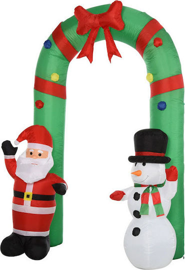 Inflatable Illuminated Santa Claus Electric 244x182x78cm