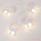 10 Lights LED 1.35m. Warm White Battery in String 1pcs