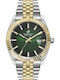 Beverly Hills Polo Club Ανδρικό Ρολόι 41mm Μπαταρίας με Μεταλλικό Μπρασελέ