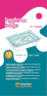 Ferplast Bags Cat Toilet Cat Toilet Hygiene Bags 37x29cm 12pcs 85360724