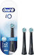 Oral-B iO Ultimate Clean Black Ανταλλακτικές Κεφαλές για Ηλεκτρική Οδοντόβουρτσα 319832 2τμχ