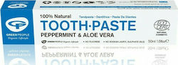 Green People Peppermint & Aloe Vera Fluoride Free Toothpaste 50ml
