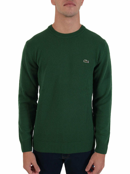 Lacoste Πουλόβερ Μακρυμάνικο Πράσινο