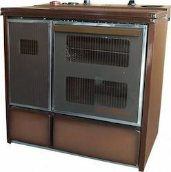 Biofan mit Backofen 13.95kW Braun