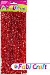 Fabi Pipe Cleaners 50pcs in Red Color