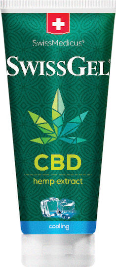 Herbamedicus Swiss Gel Extract CBD Cooling Крем Канабис 200мл
