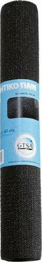 GTSA Plastic Anti-Slip Mat with Dimension 60cmx5m Μαύρο