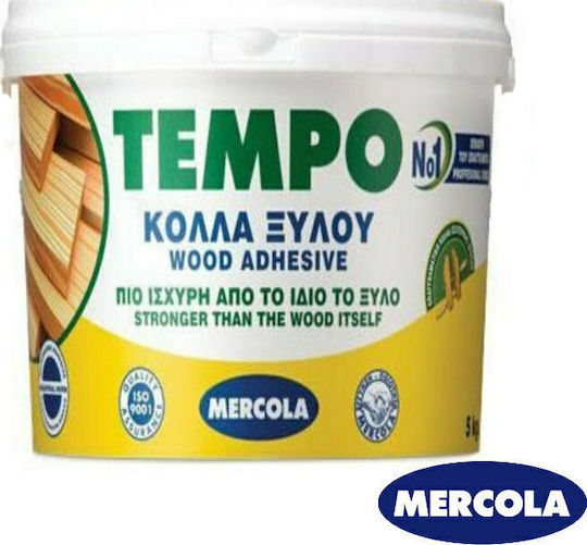 Mercola Tempo D2 Дървено лепило Бяло 1кг 1бр