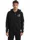 Hooded Cardigan Black