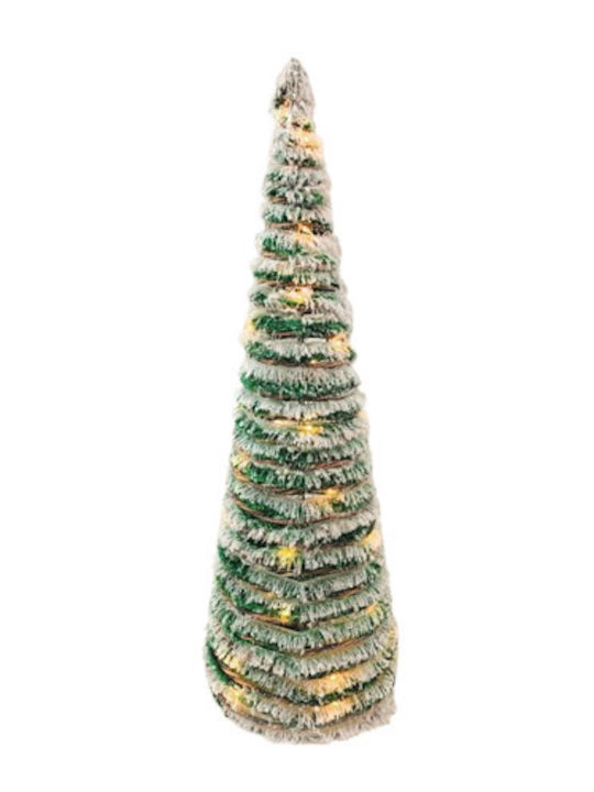 cu lumină LED Decorațiune de Crăciun Braduleț Conul 60cm. Baterie Verde