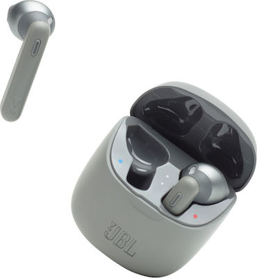 JBL Tune 225TWS Earbud Bluetooth Handsfree Ακουστικά με Θήκη Φόρτισης Γκρι