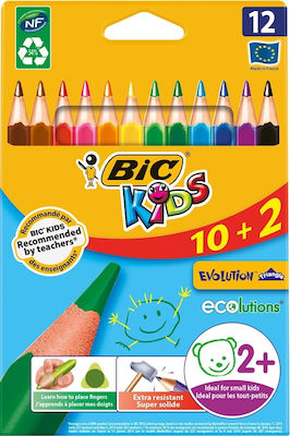 Bic Kids Evolution Triangle Colored Pencil Set