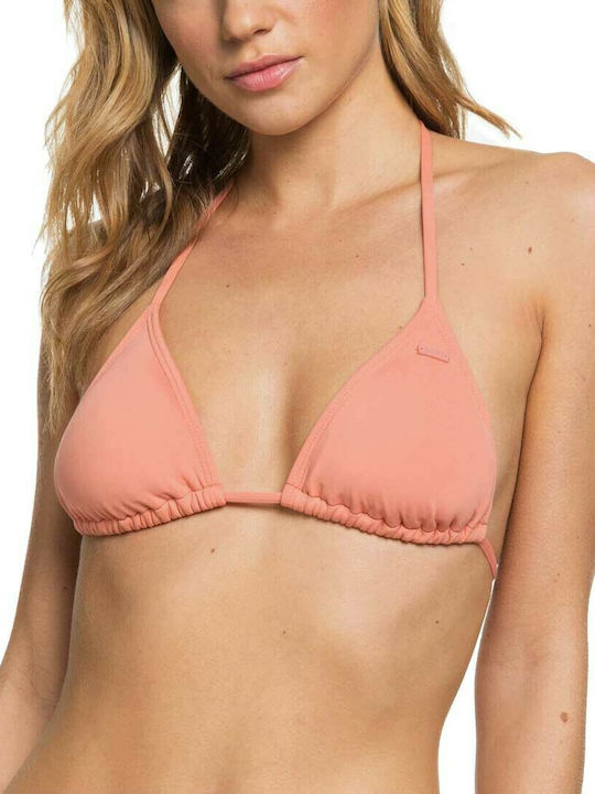 Roxy Triangle Bikini Top Beach Classics Tiki Pink