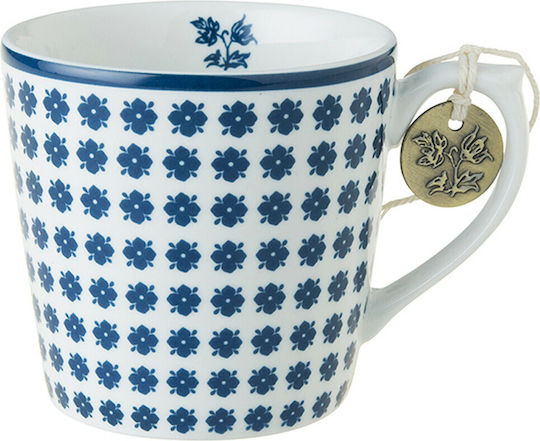 Laura Ashley Blueprint Becher aus Porzellan Humble Daisy 220ml