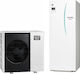 Mitsubishi Electric Ecodan Αντλία Θερμότητας 11.2kW Μονοφασική 60°C Split