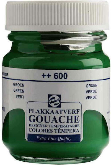 Royal Talens Extra Fine Τέμπερα Ζωγραφικής Green 600 σε Βαζάκι 50ml