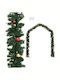 vidaXL Christmas Garland Green 270x4cm 4pcs