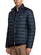 Herren Winter Jacke Puffer Schwarz