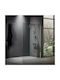 Devon Iwis Walk-in IW-120C-100 Shower Screen for Shower 117-119x200cm Clean Glass Chrome