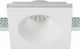 Zambelis Lights Square Plaster Recessed Spot with Socket GU10 White 12x12cm. 1pcs