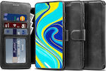 Tech-Protect Wallet Δερματίνης Μαύρο (Poco X3 NFC)