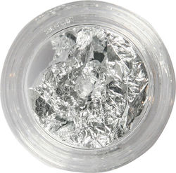 Magnetic Nail Design Foil Foil for Nails Silver in Silver Color