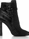 Sante Women's Ankle Boots with High Heel Black