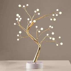 Christmas Decorative Illuminated Plastic Tree Natural Appearance IP20 Battery