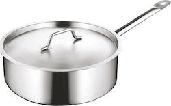 GTSA Stainless Steel Pressure Cooker Capacity 2.8lt with Diameter 22cm and Height 7.5cm.