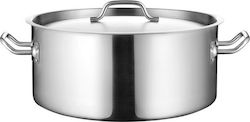 GTSA Stainless Dutch Oven Capacity 27lt with Diameter 45cm and Height 17cm.