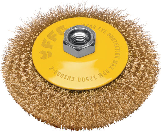FFG 38689 Drahtbürste für Winkelschleifer 115mm Μ14