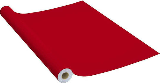 Dekorativer Aufkleber Möbel Folie Red 1Stück 500x90cm vidaXL