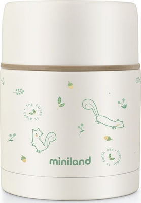 Miniland Βρεφικό Θερμός Φαγητού Bunny Ανοξείδωτο 600ml