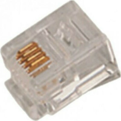 RJ-45 6Ρ4C male (TA-1002)