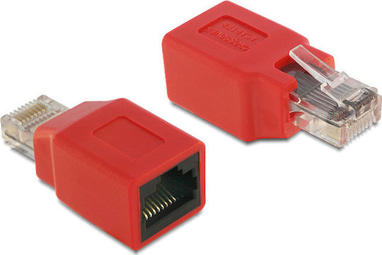 DeLock RJ-45 male/female (65025)