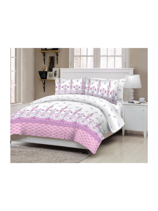 Le Blanc Sheet Sets Double 200x240cm. Island Lilac 4pcs