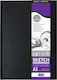 Daler Rowney Μπλοκ Σχεδίου Sketchbook Simply Scetchbook A3 Hardbound 54 Φύλλων A3 29.7x42cm