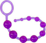 Kinx Dragons Tail Beads Anal Beads Purple 25cm