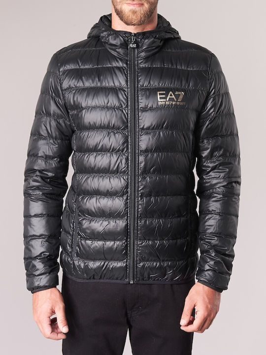 Emporio Armani Winter Jacke Puffer Schwarz