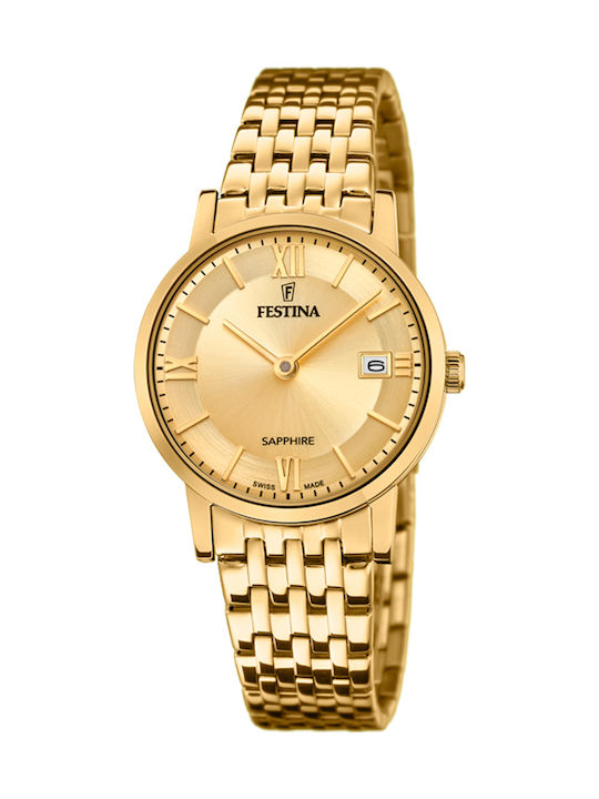 Festina Ceas Dama 29.3mm Baterie Cu Brățară Din...